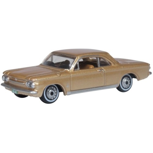 OX87CH63003 - 1/87 SADDLE TAN CHEVROLET CORVAIR COUPE 1963