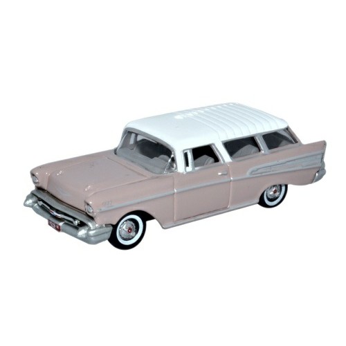 OX87CN57001 - 1/87 CHEVROLET NOMAD 1957 DUSK PEARL/IMPERIAL IVORY