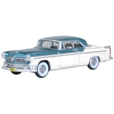 OX87CNY55004 - 1/87 CHRYSLER NEW YORKER DELUXE COUPE ST. REGIS 1955 JADE GREEN/PLATINUM
