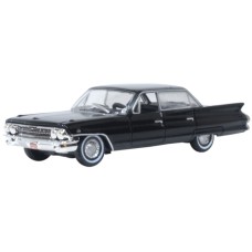 OX87CSD61004 - 1/87 CADILLAC SEDAN DE VILLE 1961 EBONY