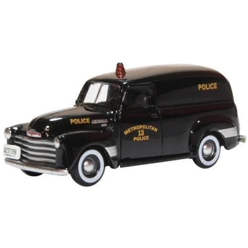 OX87CV50002 - 1/87 CHEVROLET PANEL VAN 1950 WASHINGTON DC POLICE