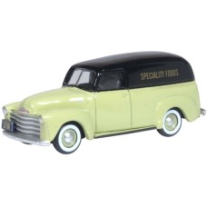 OX87CV50004 - 1/87 CHEVROLET PANEL VAN 1950 SPECIALITY FOODS