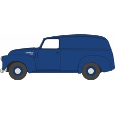 OX87CV50006 - 1/87 1950 CHEVROLET PANEL VAN MARINER BLUE