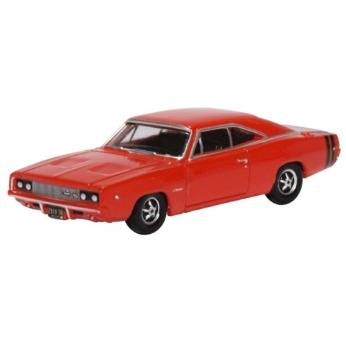 OX87DC68001 - 1/87 DODGE CHARGER 1968 BRIGHT RED