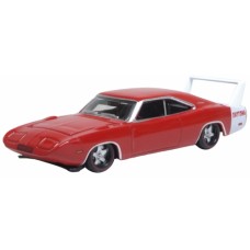 OX87DD69005 - 1/87 1969 DODGE CHARGER DAYTONA CHARGER RED