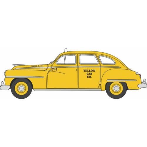 OX87DS46006 - 1/87 1946/48 DESOTO SUBURBAN SAN FRANCISCO TAXI