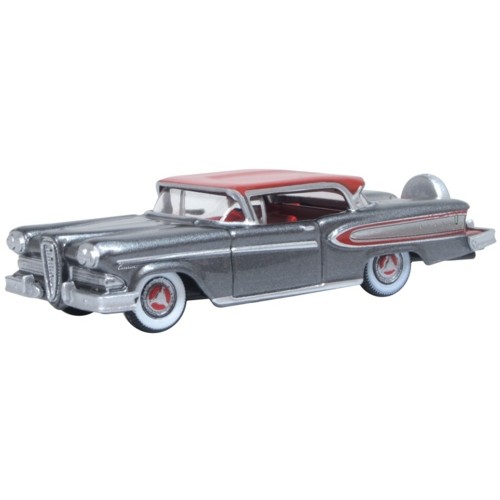 OX87ED58008 - 1/87 SILVER GRAY/EMBER RED EDSEL CITATION 1958