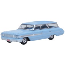 OX87FC64001 - 1/87 1964 FORD COUNTRY SEDAN SKYLIGHT BLUE