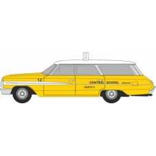 OX87FC64002 - 1/87 1964 FORD COUNTRY STATION WAGON  CENTRAL SCHOOL BUS