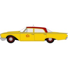 OX87FF60003 - 1/87 1960 FORD FAIRLINE SEDAN NYC TAXI