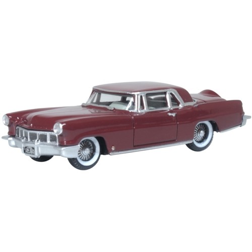 OX87LC56005 - 1/87 1956 CONTINENTAL MKII DARK RED