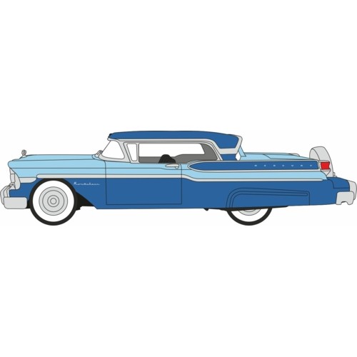 OX87MT57006 - 1/87 1957 MERCURY MONTCLAIR NANTUCKET BLUE/PACIFIC BLUE