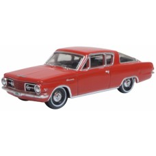 OX87PB65002 - 1/87 1965 PLYMOUTH BARRACUDA MEDIUM RED