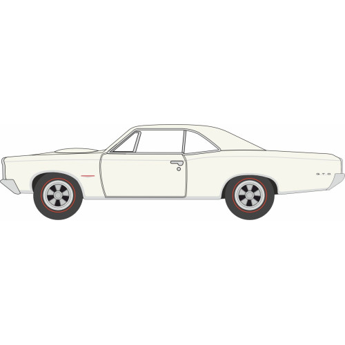 OX87PG66004 - 1/87 PONTIAC GTO 1966 CAMEO IVORY