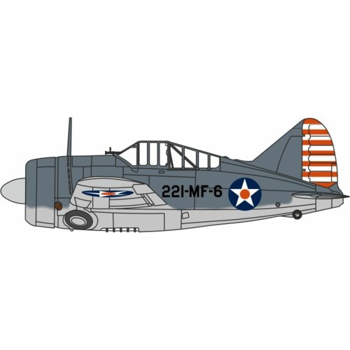 OXAC131 - 1/72 BREWSTER BUFFALO VMF-221 US MARINE CORPS MCAS EWA HAWAII