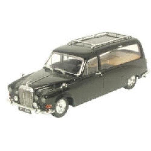 OXDS002 - 1/43 DAIMLER DS420 HEARSE BLACK