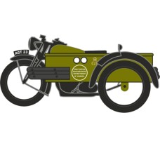 OXNBSA004 - N GAUGE MOTORCYCLE/SIDECAR POST OFFICE TELEPHONES