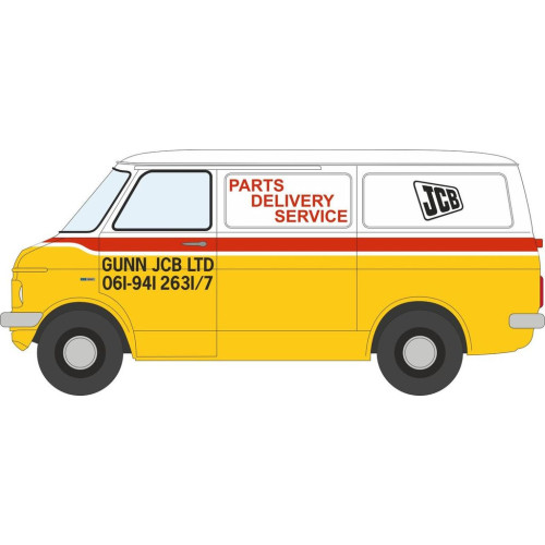 OXNCFV001 - N GAUGE BEDFORD CF VAN JCB