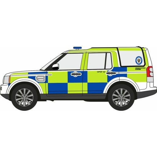 OXNDIS006 - N GAUGE LAND ROVER DISCOVERY 4 WEST MIDLANDS POLICE