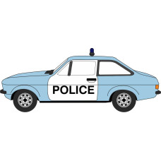 OXNESC004 - N GAUGE FORD ESCORT MK2 CAMBRIDGESHIRE POLICE