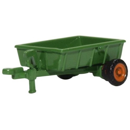 OXNFARM005 - N GAUGE FARM TRAILER GREEN