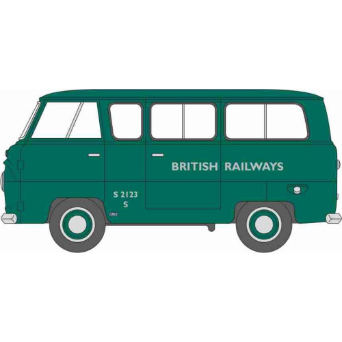 OXNFDE002 - N GAUGE FORD 400E MINIBUS BRITISH RAILWAYS
