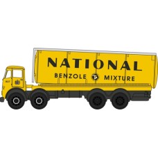 OXNFG015 - N GAUGE FODEN FG CYLINDRICAL TANKER NATIONAL BENZOLE