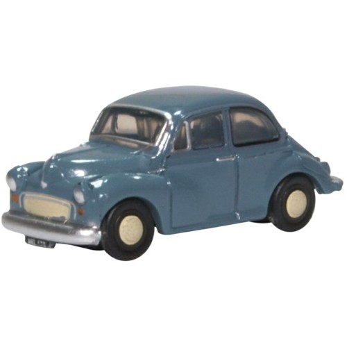 OXNMOS006 - N GAUGE MORRIS MINOR SALOON CLIPPER BLUE