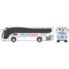 OXNPE010 - N GAUGE PLAXTON ELITE NATIONAL EXPRESS