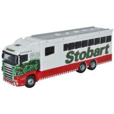 OXSTOB008 - 1/76 SCANIA HIGHLINE HORSEBOX