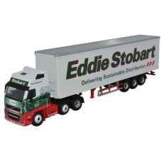 OXSTOB017 - 1/76 VOLVO FH BOX TRAILER
