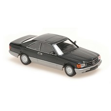 P940035121 - 1/43 MERCEDES-BENZ 560 SEC (C126) - 1986 - BLACK METALLIC
