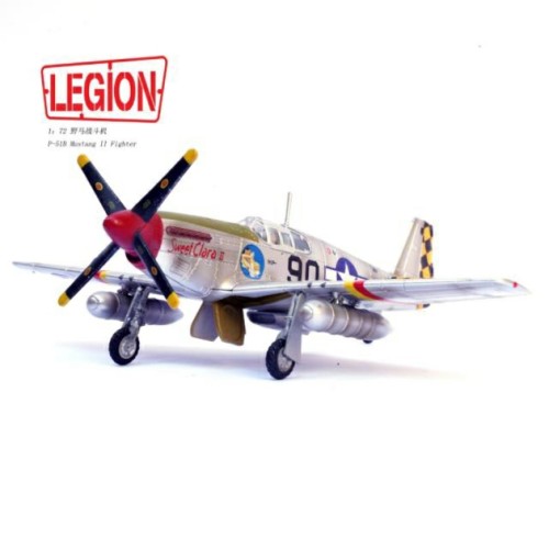 PAN14606LE - 1/72 P-51B MUSTANG II SWEET CLARO II, 319TH FS, 325TH FG, 1945 (LEGION SERIES)