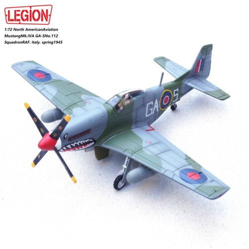 PAN14663LD - 1/72 P-51D MUSTANG MK.IVA GA-S NO.112 SQUADRON RAF, ITALY, SPRING 1945 (LEGION SERIES)