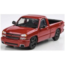 PAR55832 - 1/64 CHEVROLET SILVERADO SINGLE CAB VICTORY RED 2006