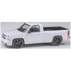 PAR55834 - 1/64 CHEVROLET CATEYE SILVERADO - SINGLE CAB SUMMIT WHITE 2006