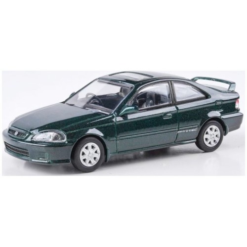 PAR65625 - 1/64 HONDA CIVIC EM1 CLOVER GREEN PEARL 1999 (RHD)