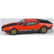 PAR65644 - 1/64 DE TOMASO PANTERA RED/BLACK LIGHTS DOWN 1972 (RHD)