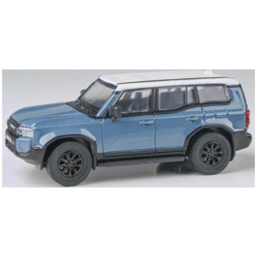 PAR65741 - 1/64 LAND CRUISER 250 PRADO HERITAGE BLUE 2024 (RHD)