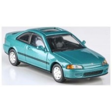 PAR65762 - 1/64 HONDA CIVIC COUPE EJ1 AZTEC GREEN 1995 (RHD)