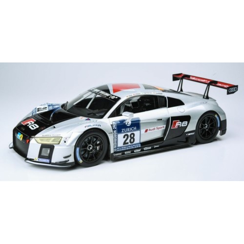 PAR88102 - 1/18 AUDI R8LMS BELGIUM AUDI CLUB TEAM WRT NO.28 2015 1ST 24 HOURS NURBURGRING