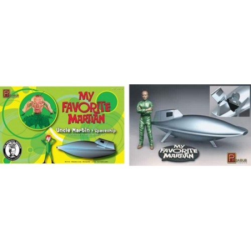 PEG9012 - 1/18 UNCLE MARTIAN AND SPACESHIP MODEL KIT
