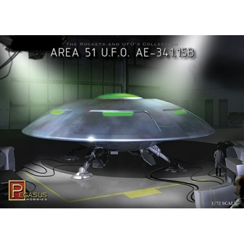 PEG9100 - 1/72 AREA 51 U.F.O. A.E.-341.15B