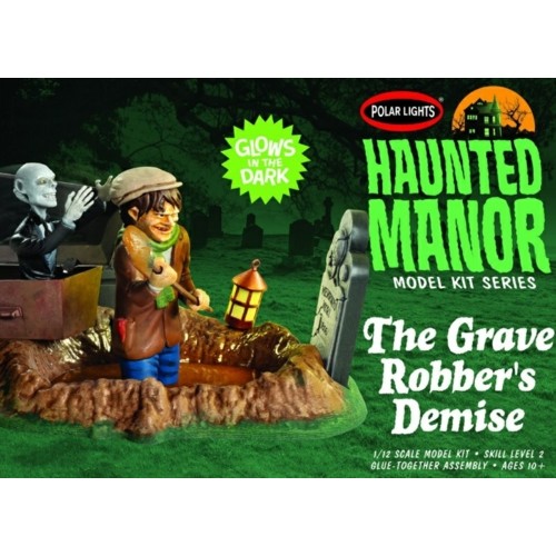 POL976 - 1/12 HAUNTED MANOR/ THE GRAVE ROBBER'S DEMISE (PLASTIC KIT)