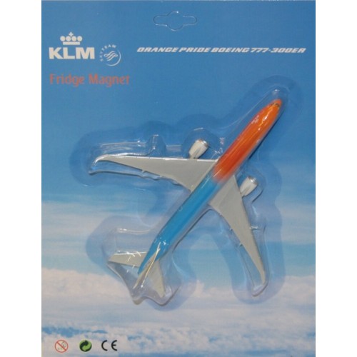 PPC223250 - KLM ORANGE PRIDE 777-300ER FRIDGE MAGNET