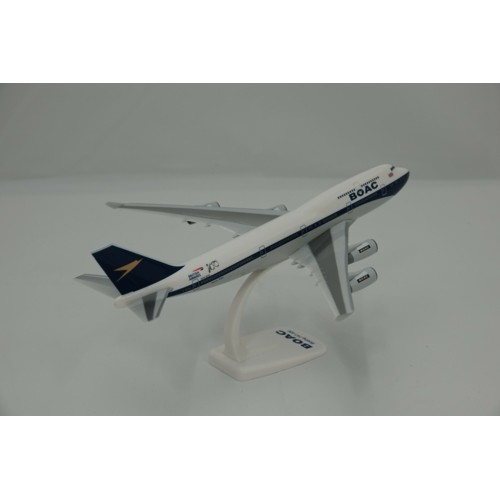 PPCBABOACB747 - 1/250 BRITISH AIRWAYS B747-400 RETRO LIVERY BOAC SNAP-FIT