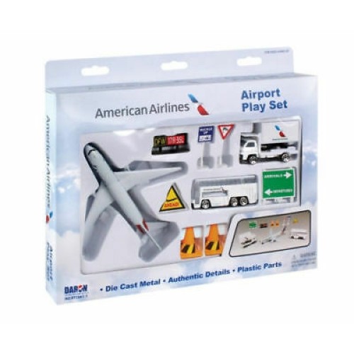 PPRT1661-1 - AMERICAN AIRLINES AIRPORT PLAYSET NEW LIVERY