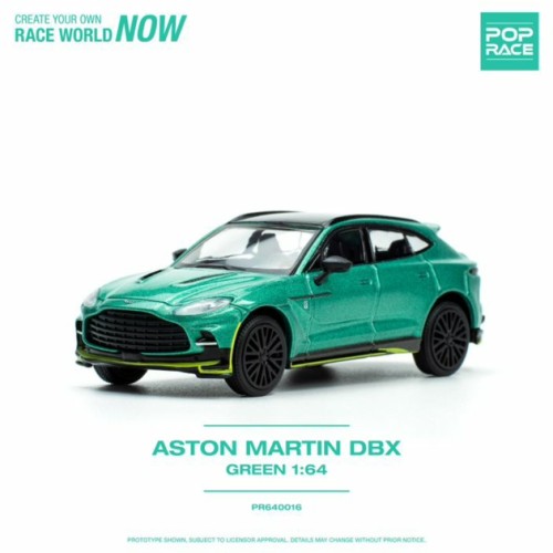 PR640016 - 1/64 ASTON MARTIN DBX RACING GREEN