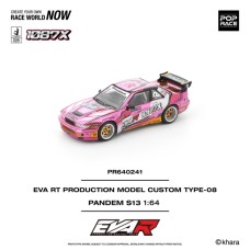 PR640241 - 1/64 PANDEM SILVIA S13 EVA RT PRODUCTION MODEL CUSTOM TYPE-08 X 1087X