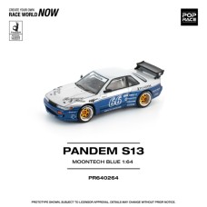 PR640264 - 1/64 PANDEM SILVIA S13 - MOONTECH BLUE